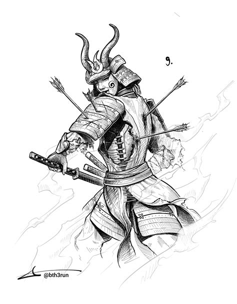 Samurai sketch | Samurai tattoo, Samurai art, Samurai tattoo design