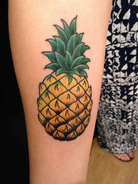 Pineapple Tattoo Designs, Ideas and Meaning - Tattoos For You