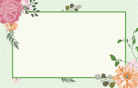 Flower Border Vector Art, Icons, and Graphics for Free Download