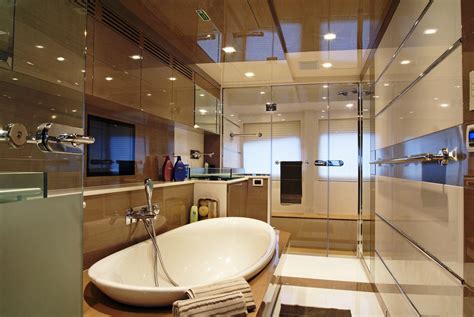 Motor Yacht NOOR Master bathroom — Yacht Charter & Superyacht News