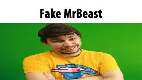 fake mrbeast - YouTube