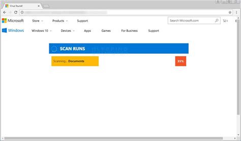 Remove the Virus found! Fake Scanner Scam