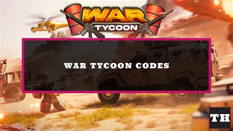 War Tycoon Codes [New Update] (October 2023)