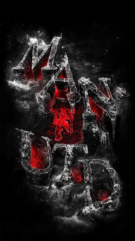 Red devils devil wallpaper 4k for mobile 176254