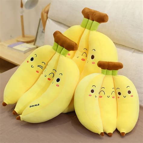 Kawaii Banana Fruit Plush XL (55cm)