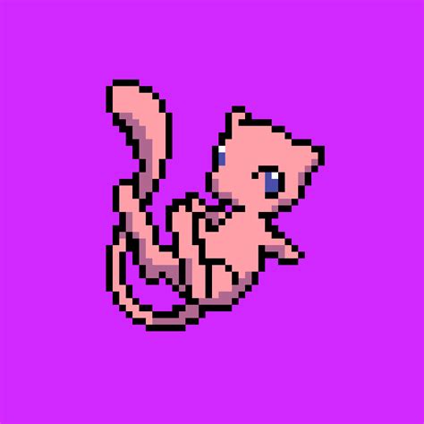 Mew pixel art by jmhj816 on Newgrounds