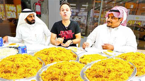 Most RARE Street Food Tour of Saudi Arabia - INSANE Camel Platter + FULL Day of Eating Saudi ...