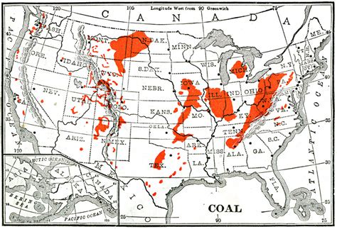 Coal Mining World Map