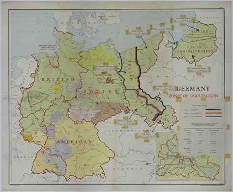 Map of Occupation Zones | Harry S. Truman