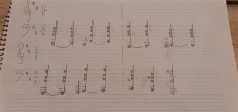 lead sheets - how can you write chords and bassline in the bass clef ...