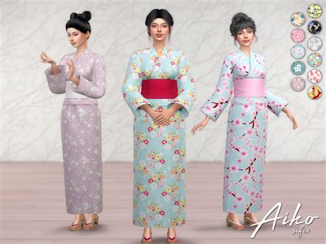 Sims 4 Yukata