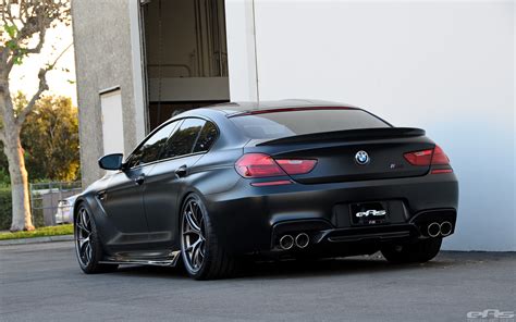 Frozen Black BMW M6 Gran Coupe by EAS