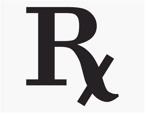 Pharmacy Symbol Vector - Prescription Rx Medical Logo, HD Png Download , Transparent Png Image ...