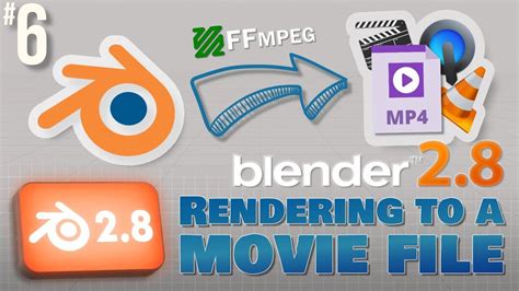 Blender 2.8: Rendering to a Movie File | Blender tutorial, Blender, Movies