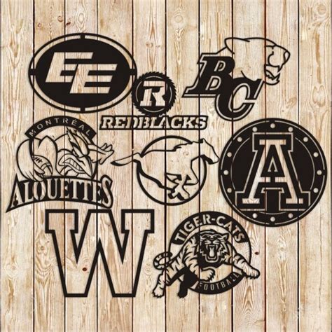 CFL Teams Logos LOT