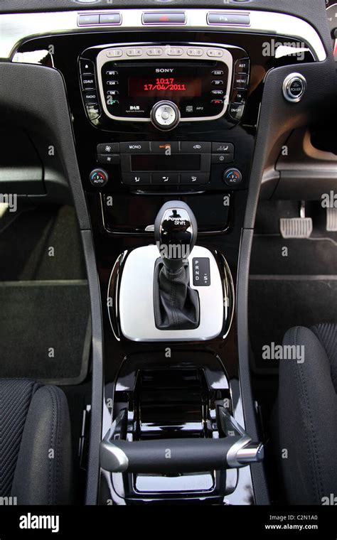 A Ford Galaxy car interior Stock Photo - Alamy