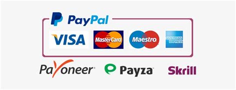 Paypal Payment Method Logo Transparent PNG - 550x235 - Free Download on NicePNG