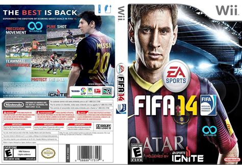 FIFA 14 Wii Box Art Cover by Juan666