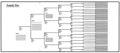 Free Printable Family Tree Charts And Forms - Printable Forms Free Online