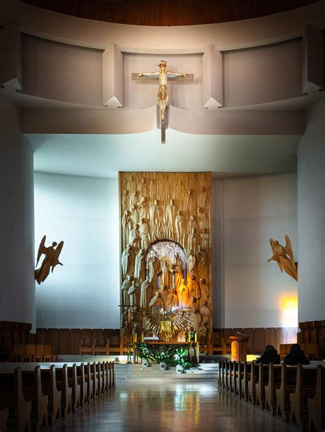 Interior of the Church of the Holy Family in Krakow on Behance