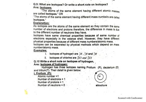 SOLUTION: Isotopes isotopes of hydrogen carbon chlorine uranium uses of isotopes - Studypool