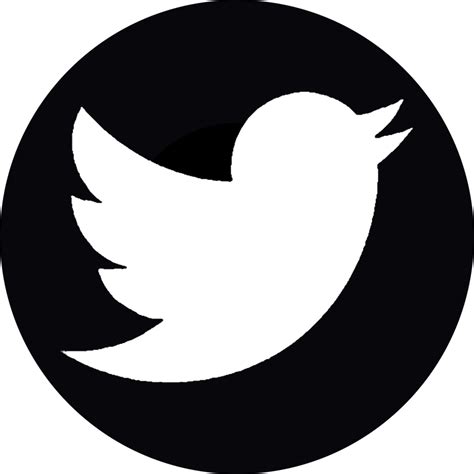 Black Twitter Logo Icon Transparent | Images and Photos finder