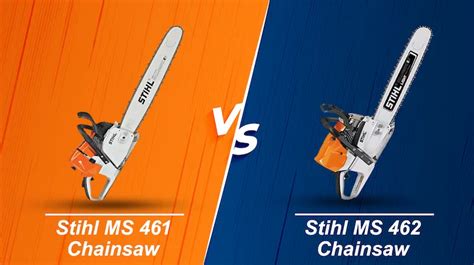 Stihl 461 Vs 462 (A Complete Comparison) - FreshHandyman