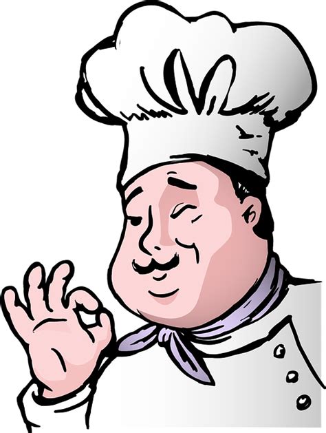 Download Cartoon, Chef, Chubby. Royalty-Free Vector Graphic - Pixabay