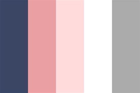 Grey And Pink Color Palette