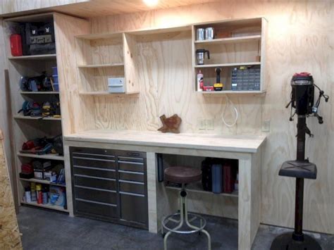 build workbench #Workbenches in 2020 | Garage work bench, Garage organization, Garage design