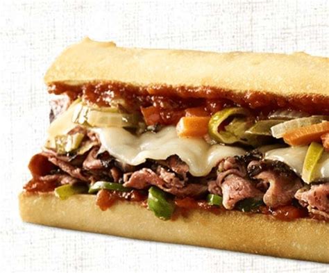 Quiznos 12" Sub Italian Prime Rib Nutrition Facts