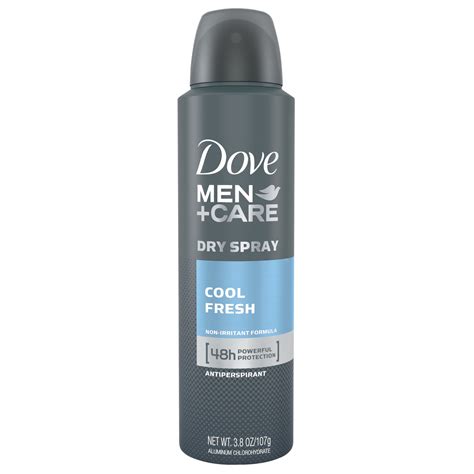 Dove Men+Care Cool Fresh Dry Spray Antiperspirant Deodorant, 3.8 oz ...