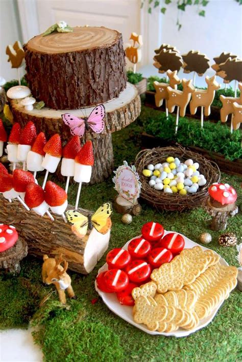 Woodland Fairy Birthday Party Ideas | Photo 38 of 73 | Fairy garden ...