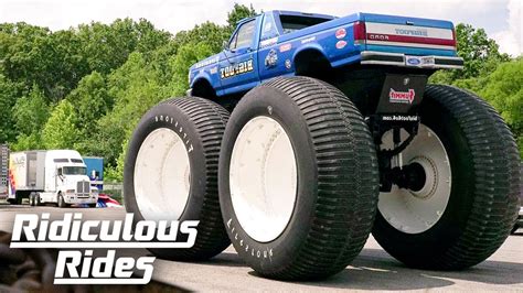 Bigfoot #5 - The World's Biggest Monster Truck | RIDICULOUS RIDES - YouTube