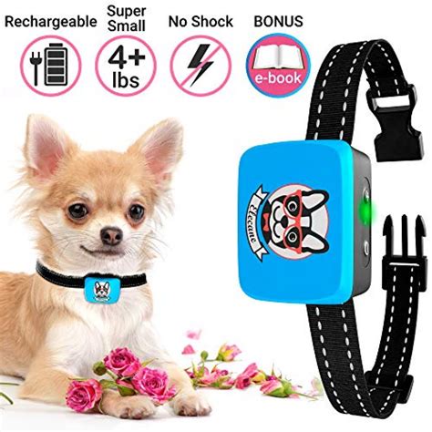 Bark Collar Small Dog Rechargeable - Dog Barking Collar For Small Dogs ...