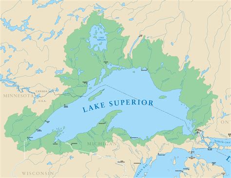 lake superior - Google Search | Lake superior, Historical maps, Lake