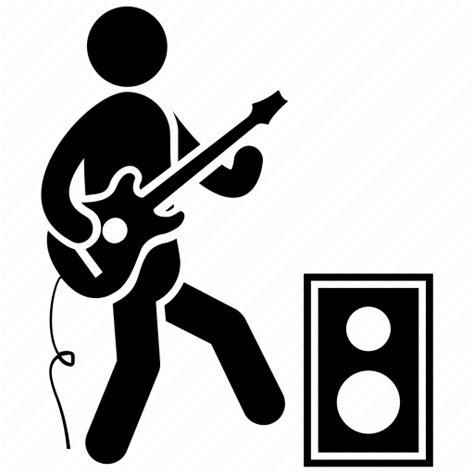 Guitar man, guitar player, guitarist, music player, musician icon - Download on Iconfinder