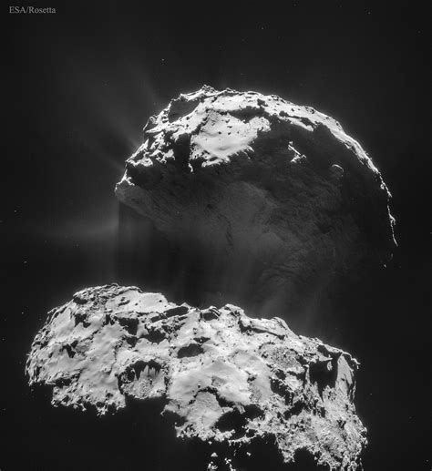 APOD: 2016 February 2 - Comet 67P from Spacecraft Rosetta