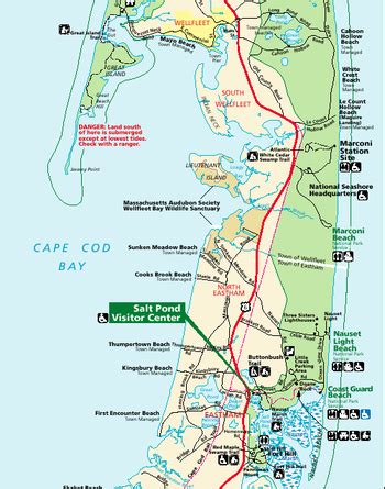 Cape Cod National Seashore Map - Maping Resources