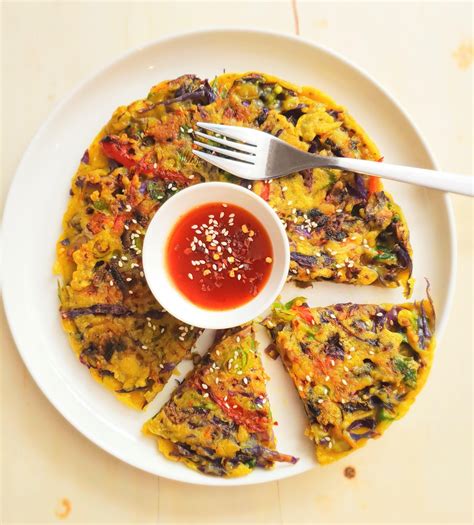 Korean Vegetable Pancake/Vegan Korean vegetable Pancake