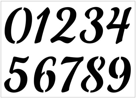 Fancy Number Fonts Design - Free Fonts for Commercial Use