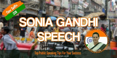 Sonia Gandhi Speech Marks Return To Congress Politics