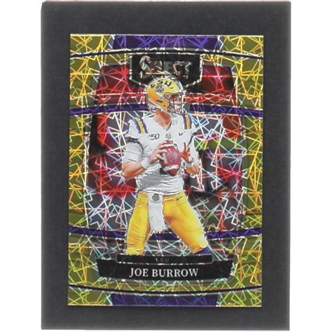 Joe Burrow 2022 Select Draft Picks Prizms Gold Lazer #45 | Pristine Auction