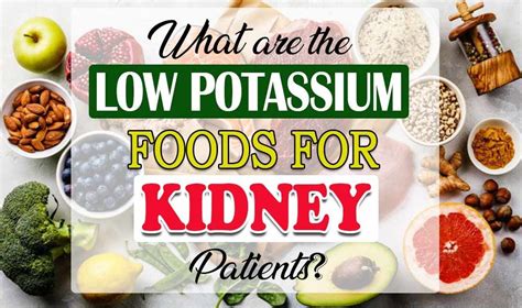 Low Potassium Foods for Kidney Patients | By Dr.B.Vijay Kiran