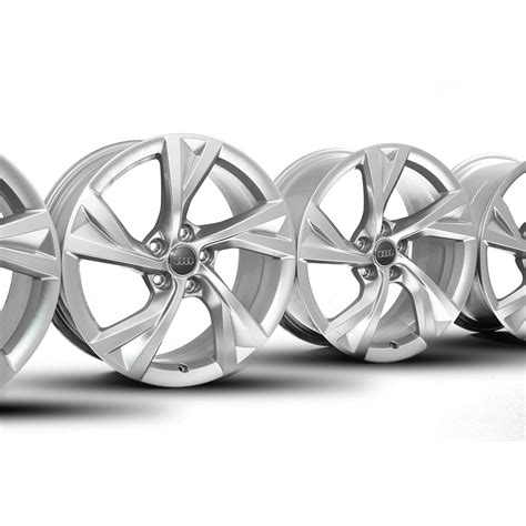 4x Audi 18 inch rims A4 S4 B9 8W alloy rims 8W0601025EJ S line