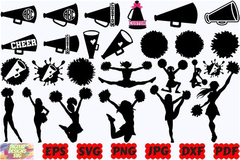 Cheerleading Silhouette