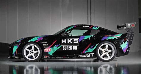 New Toyota Supra Has Been Turned Into A 700-HP Drift Car By HKS