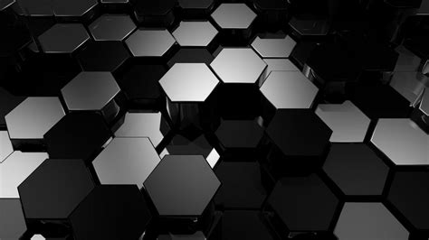 Black Hexagon Wallpapers - Top Free Black Hexagon Backgrounds - WallpaperAccess