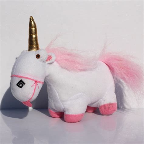 Cute Pink 55cm 40cm fluffy Unicorn Plush toys Soft Stuffed big Animal ...