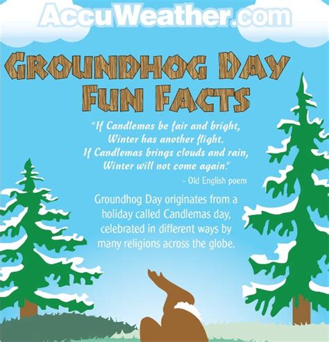 Groundhog Day Fun Facts (Infographic) | Infographics Zone| Submit ...